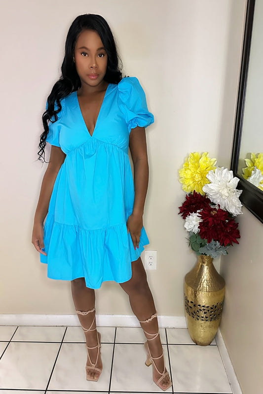 Tropical Oasis Dress – bold urban-chic women’s summer dress