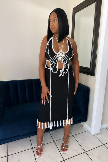 Mariah Skirt Set – bold party-ready women’s two-piece outfit