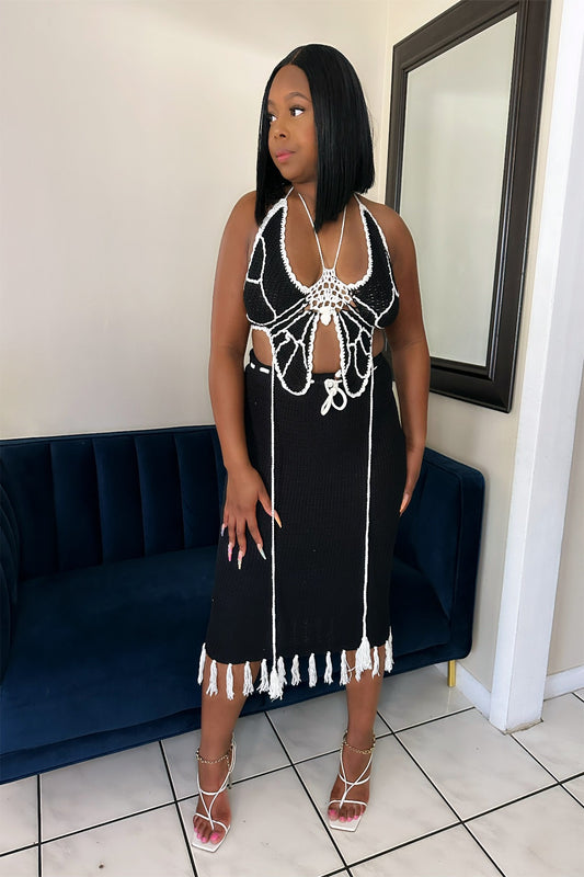 Mariah Skirt Set – bold party-ready women’s two-piece outfit