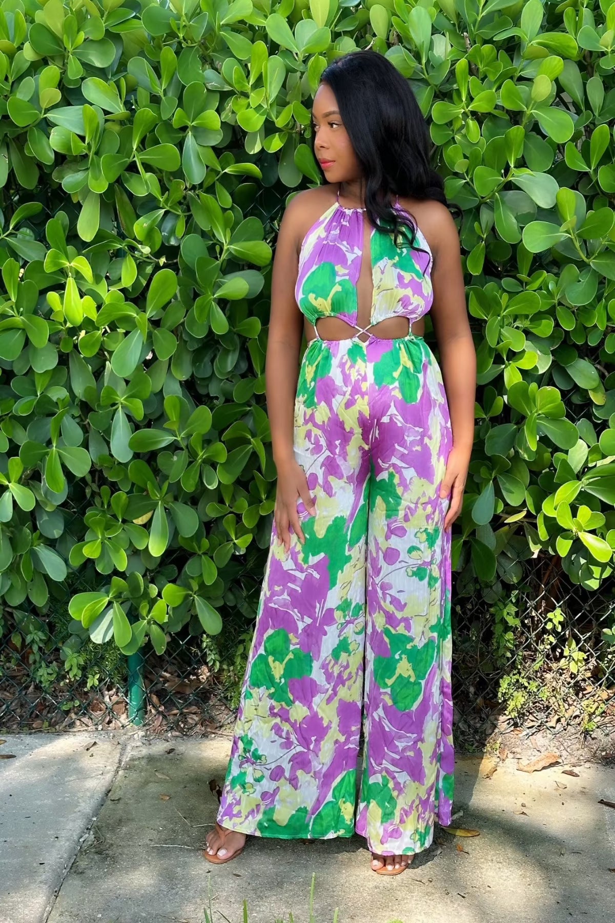 Lemon Lime Jumpsuit – bold urban-chic women’s one-piece outfit