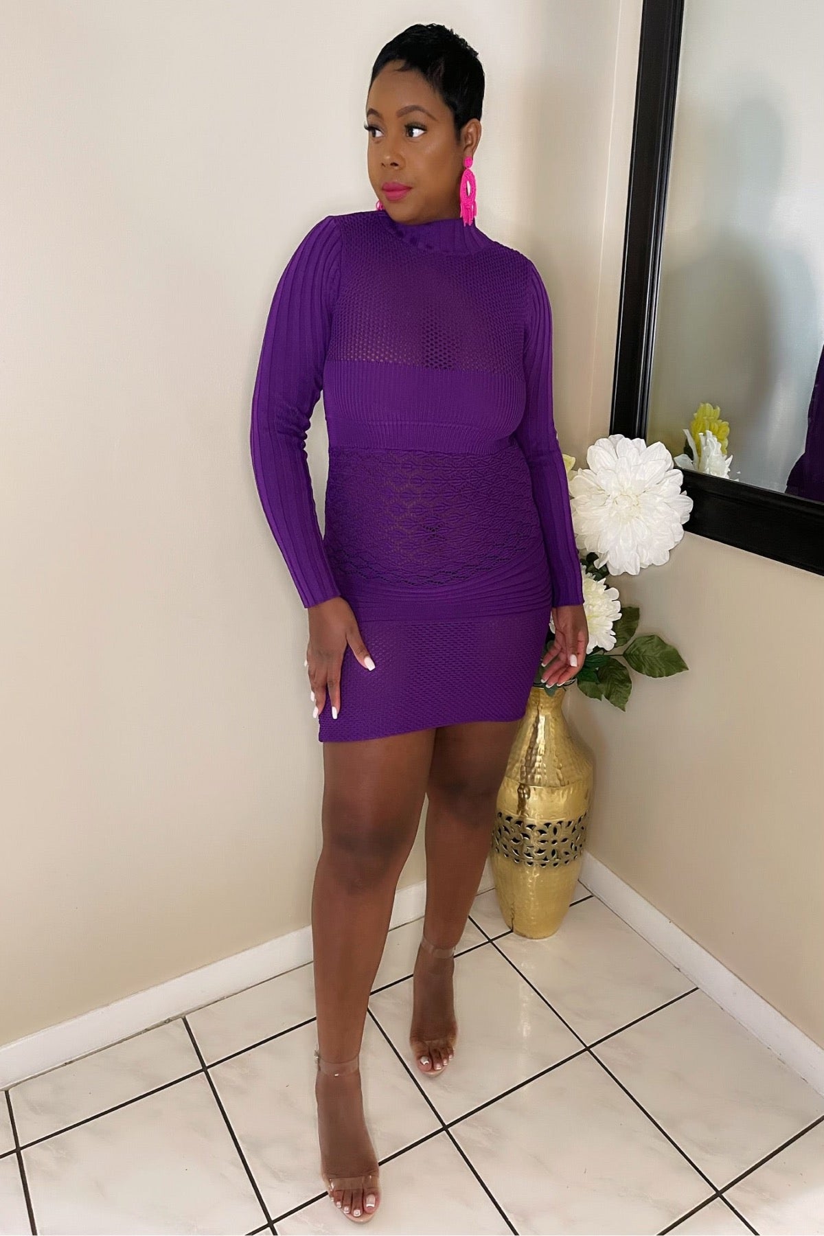 TrendzSetter Dress – trendy women’s urban chic party outfit