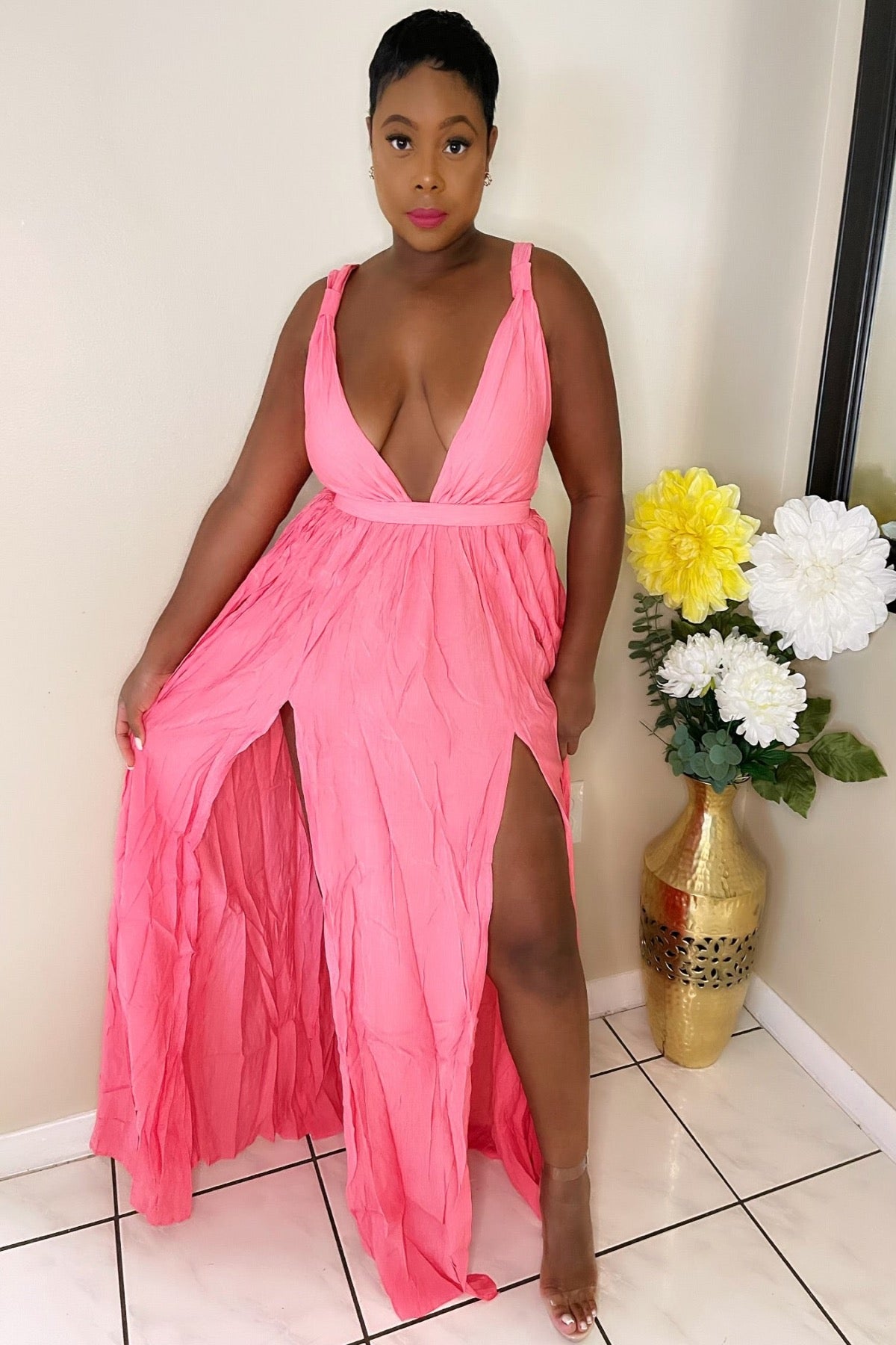 Renaissance Maxi Dress – trendy women’s long dress with urban chic style