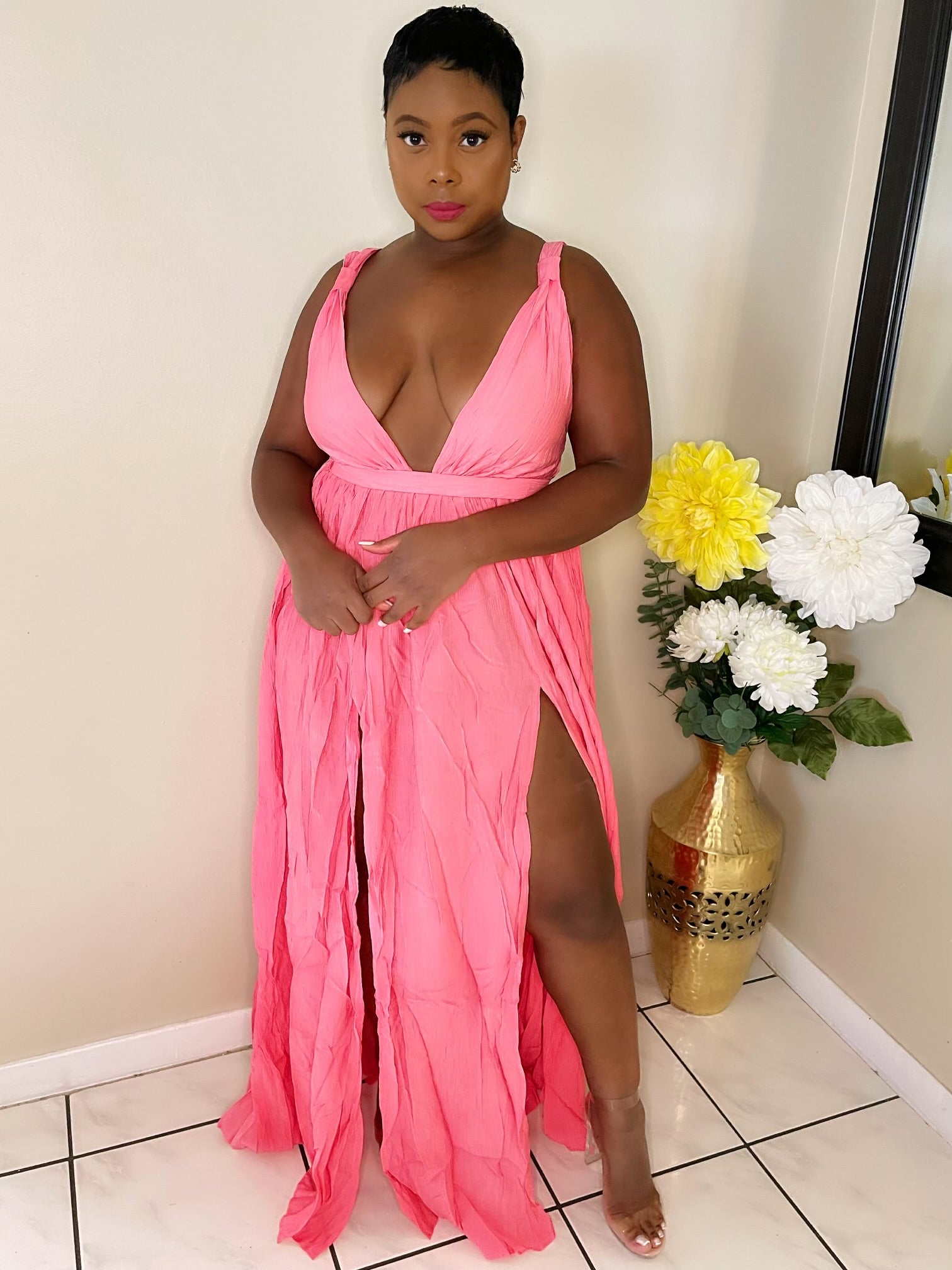 Women’s vacation and party fashion – Renaissance Maxi Dress