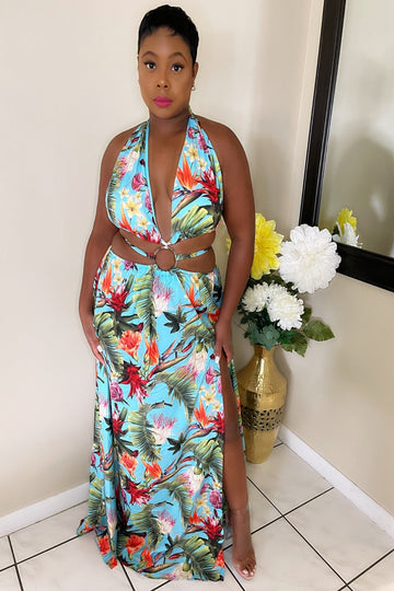 St. Tropez Maxi Dress – trendy women’s vacation outfit