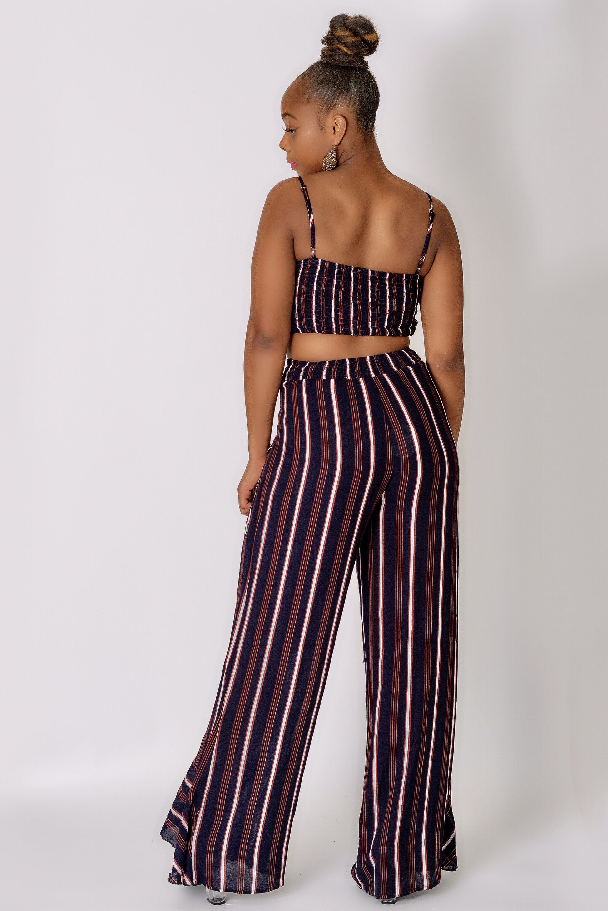 Stripe Pant Set
