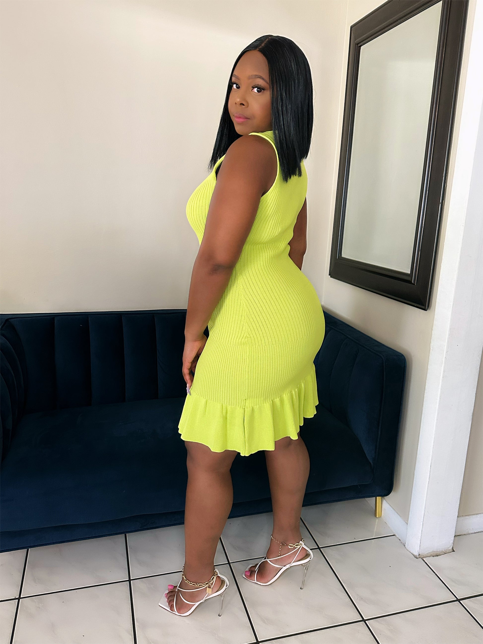 So Fancy Midi Dress – bold urban-chic women’s statement dress