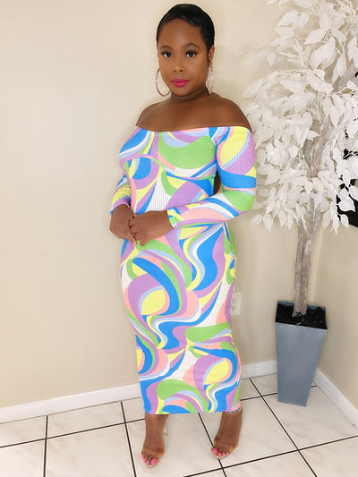 Cupcake Midi Dress