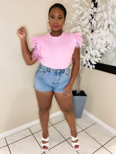 Strawberry Pink Top