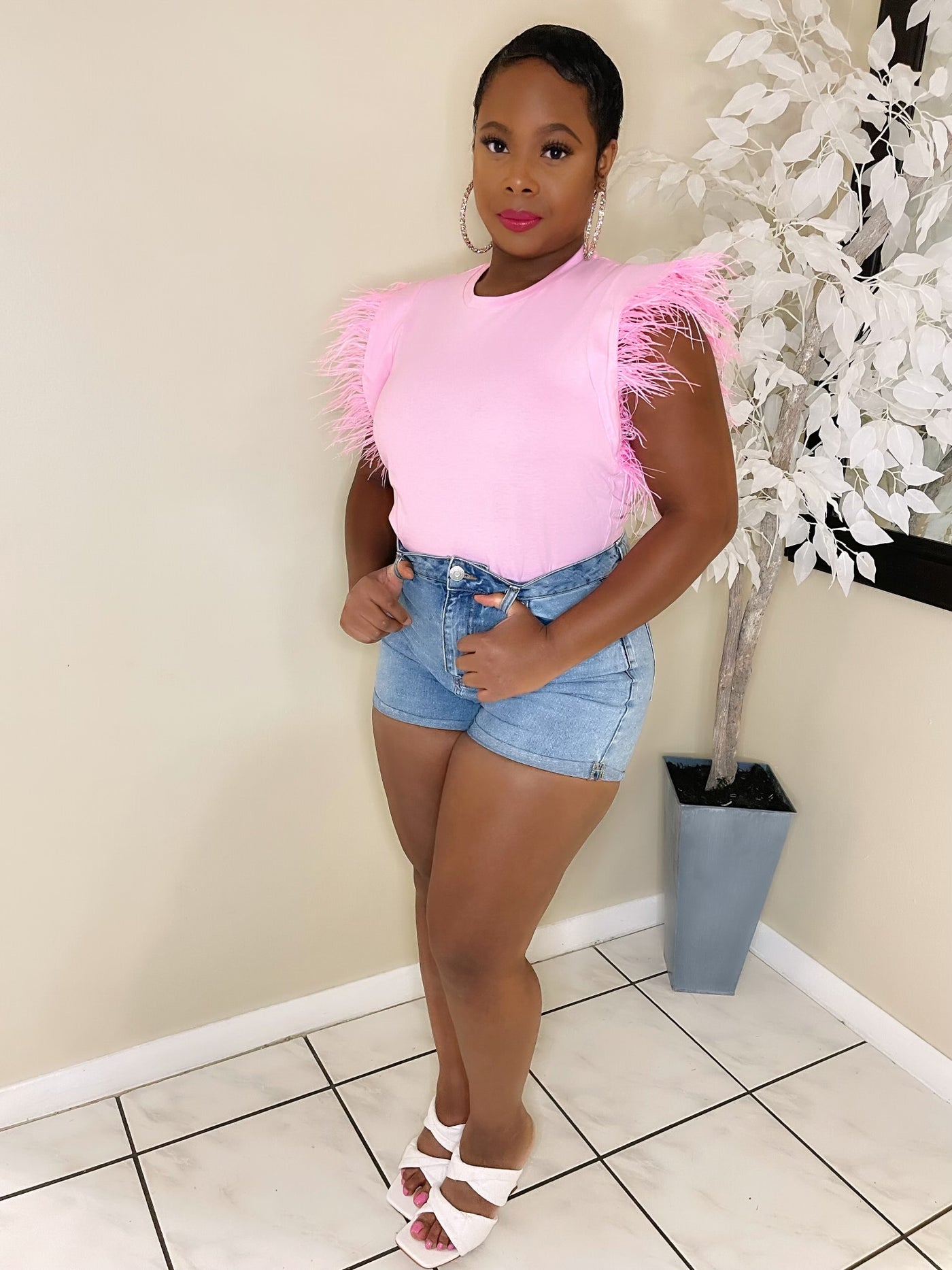 Strawberry Pink Top