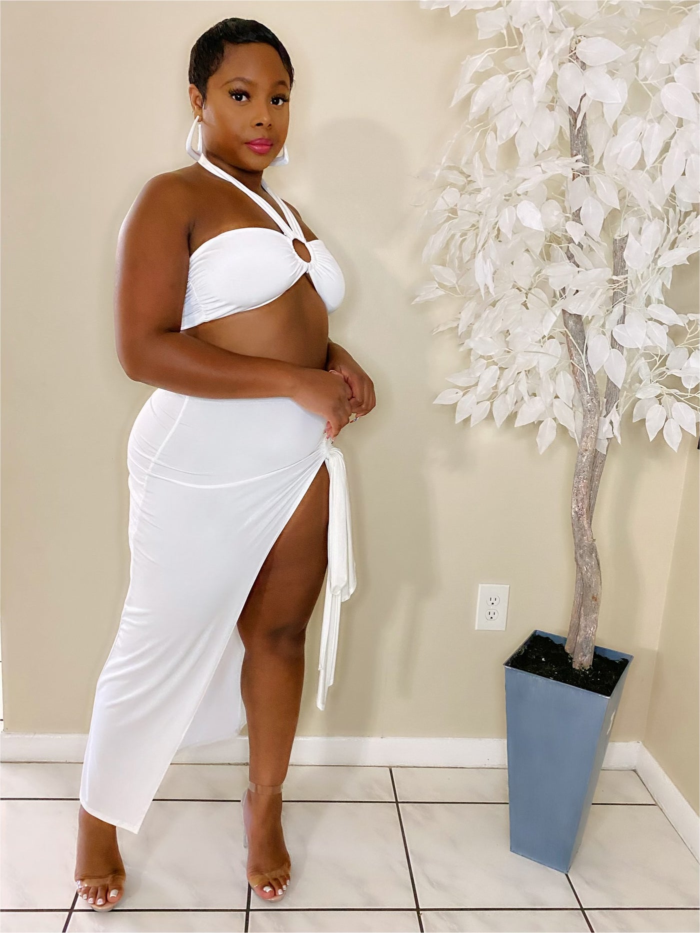 Diamond Skirt Set