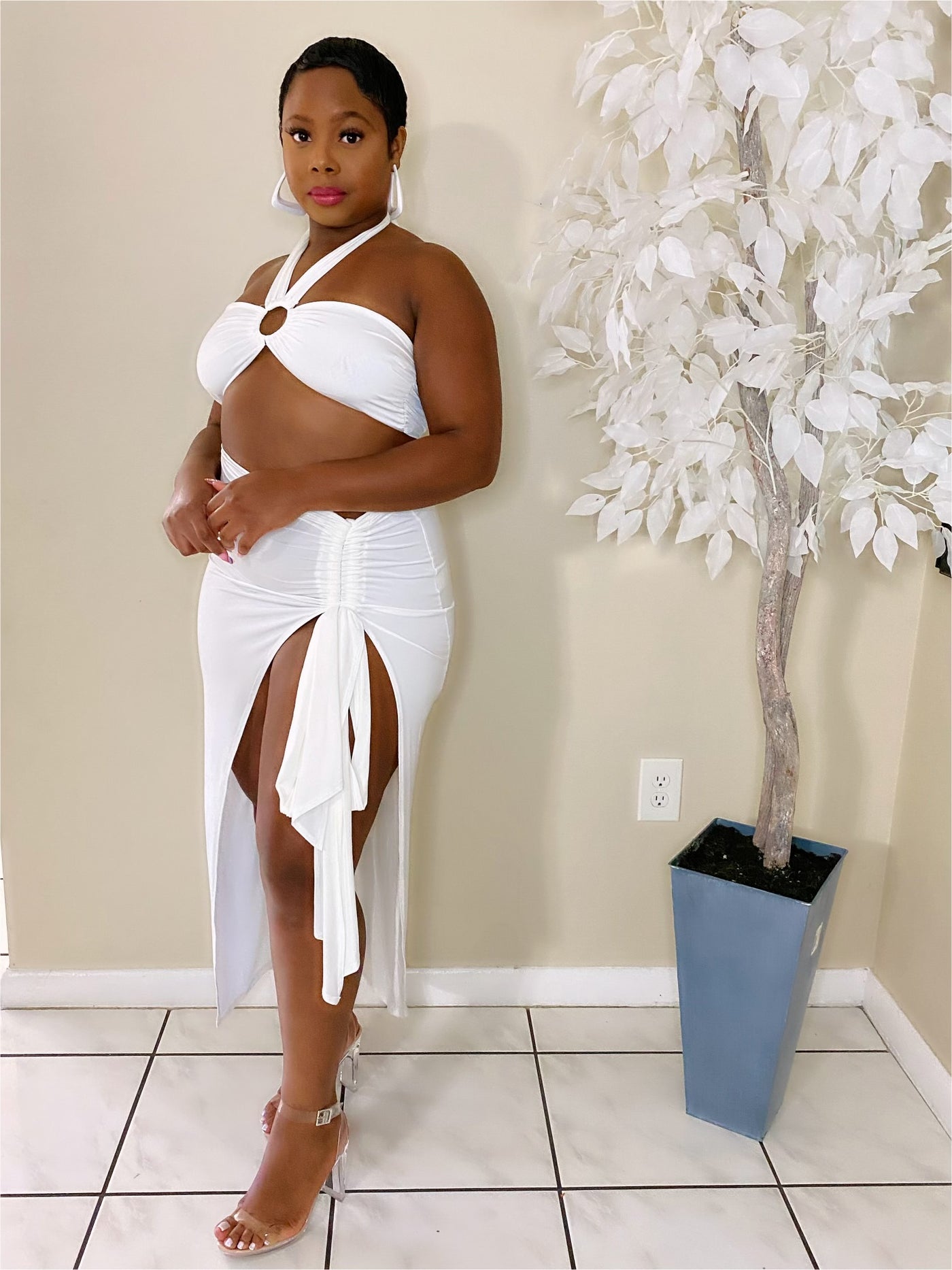 Diamond Skirt Set