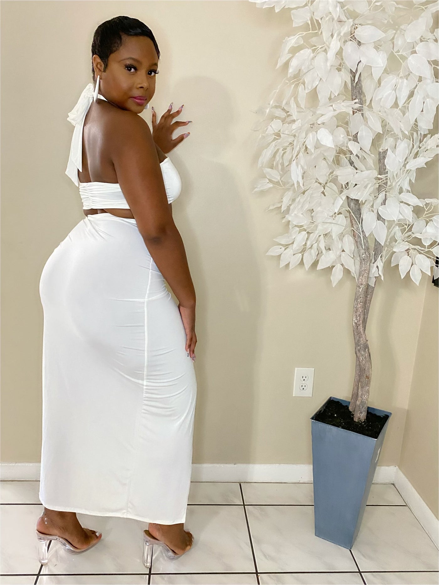 Diamond Skirt Set