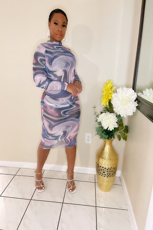 Azalea Sheer Dress