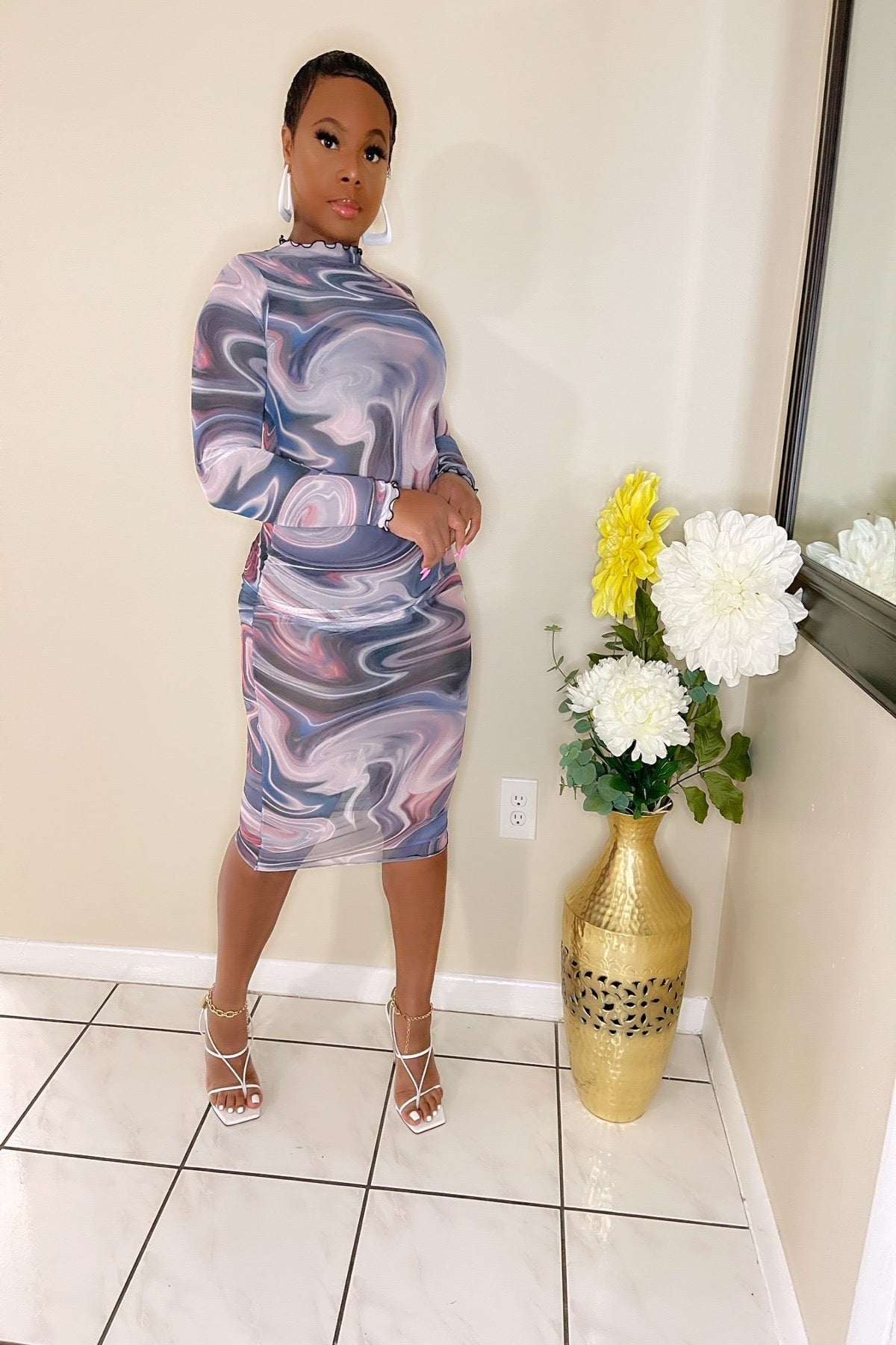 Azalea Sheer Dress