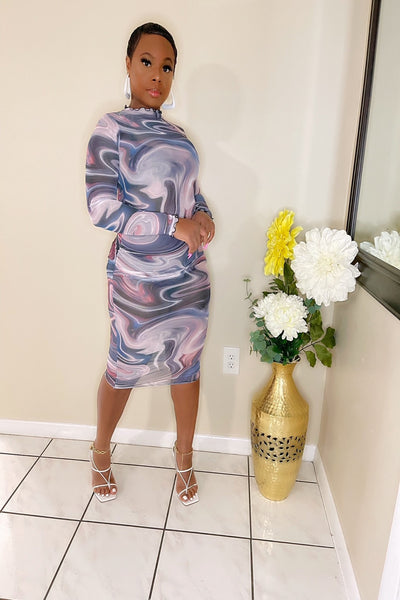 Azalea Sheer Dress