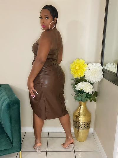 Brown Dress