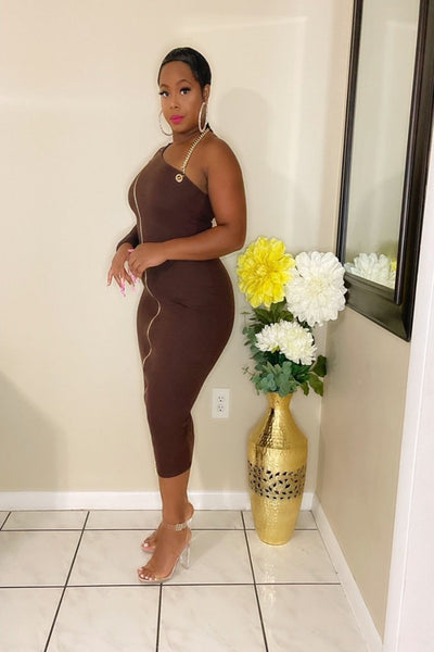 Brown Dress