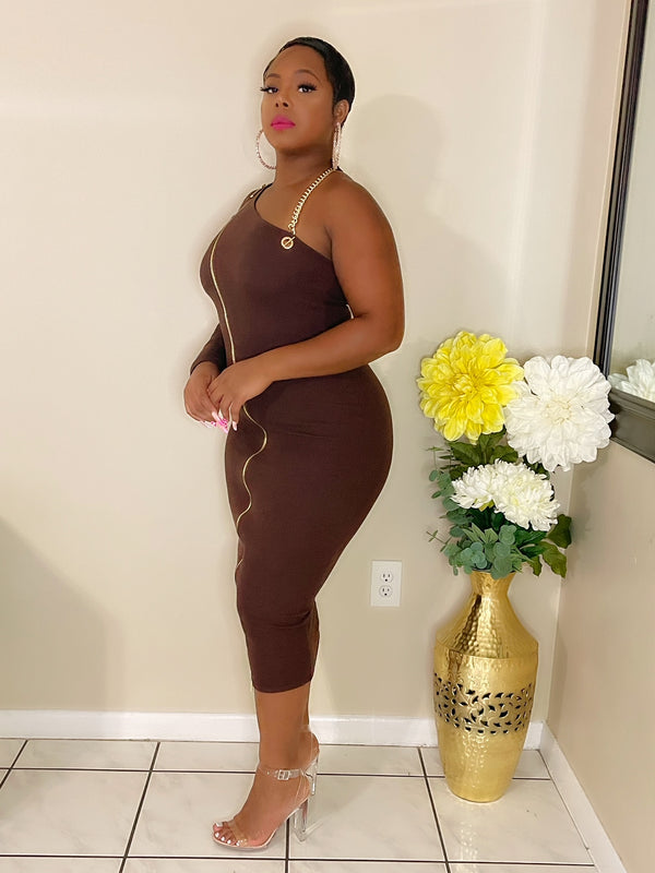 Brown Suga Dress - Boutique Sales Chic