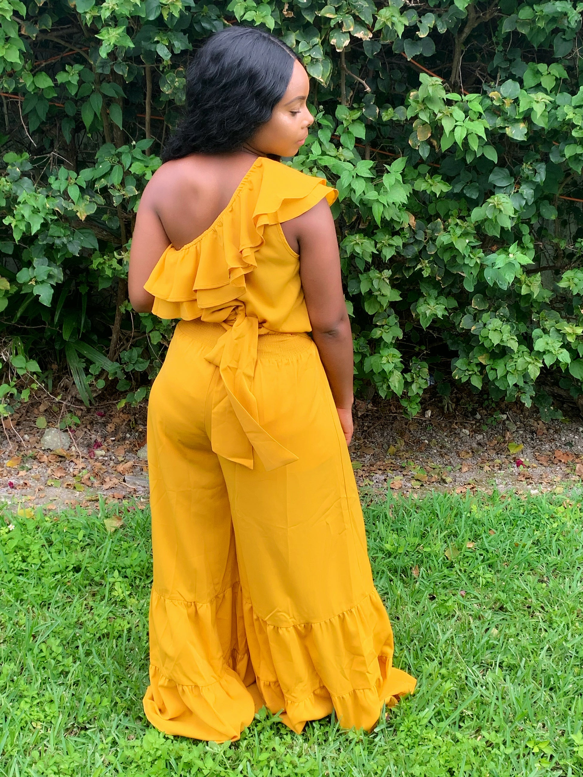 Ruffle Jumpsuit