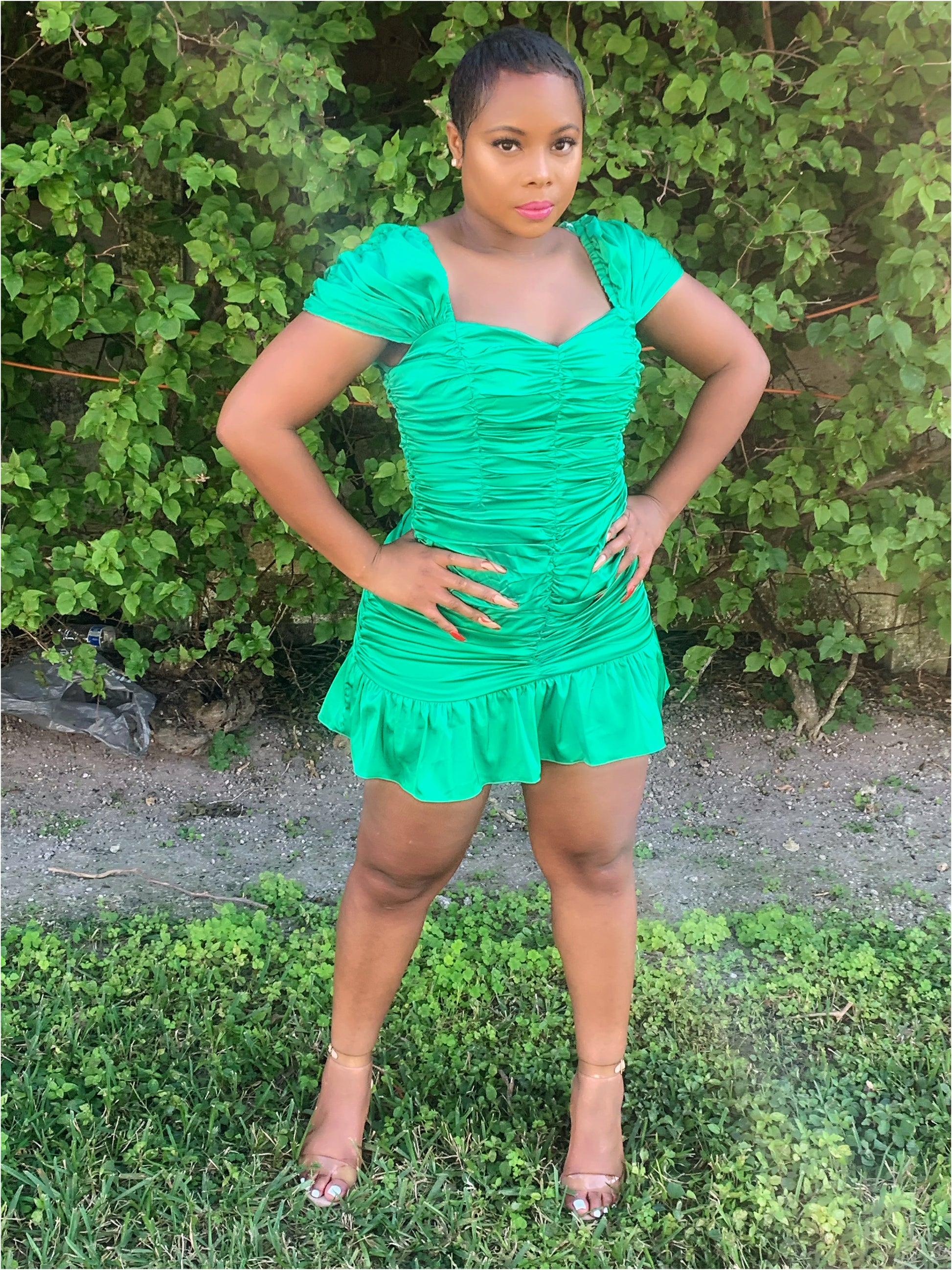 Rouched Dress