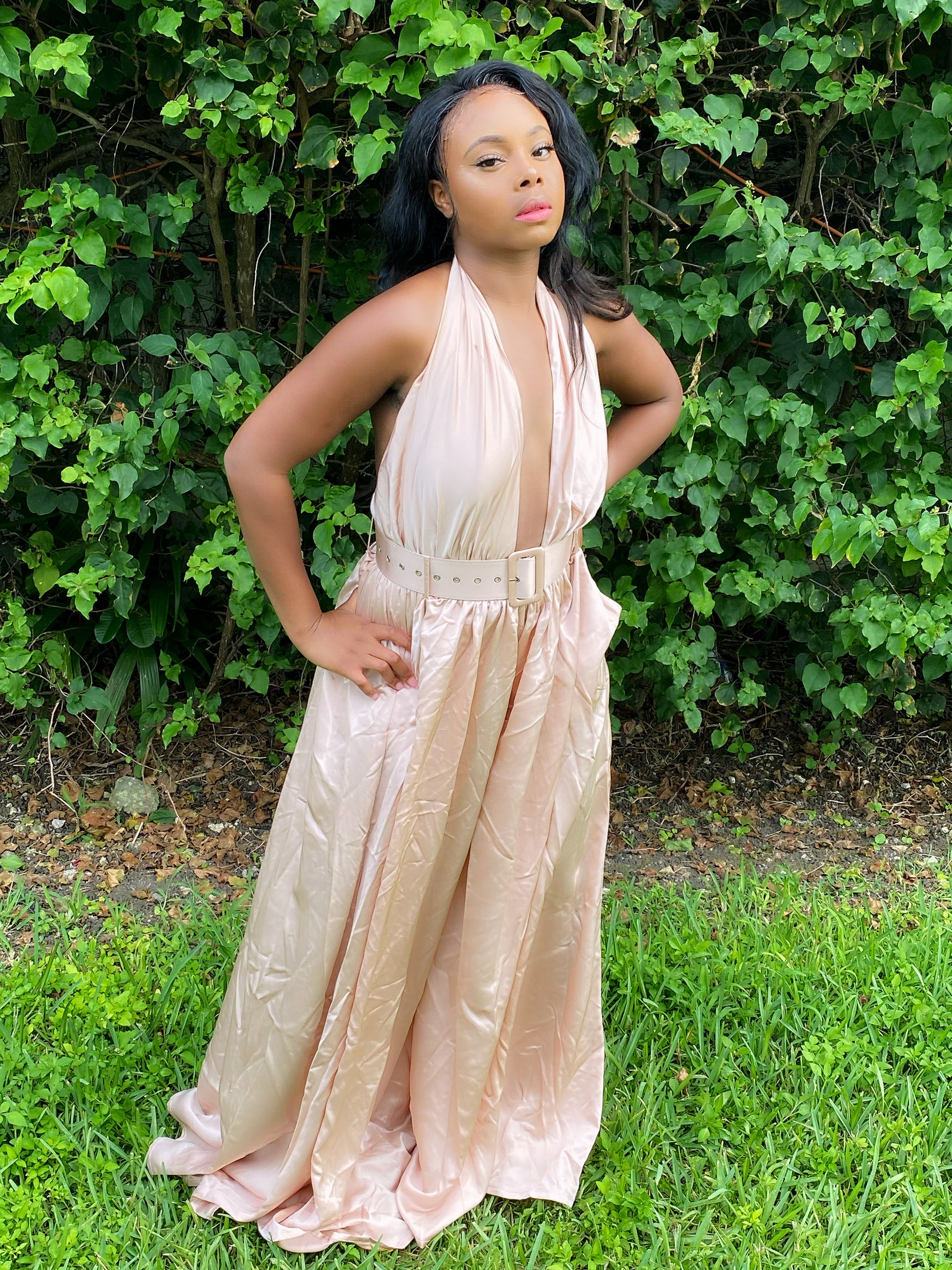Satin Jumpsuit