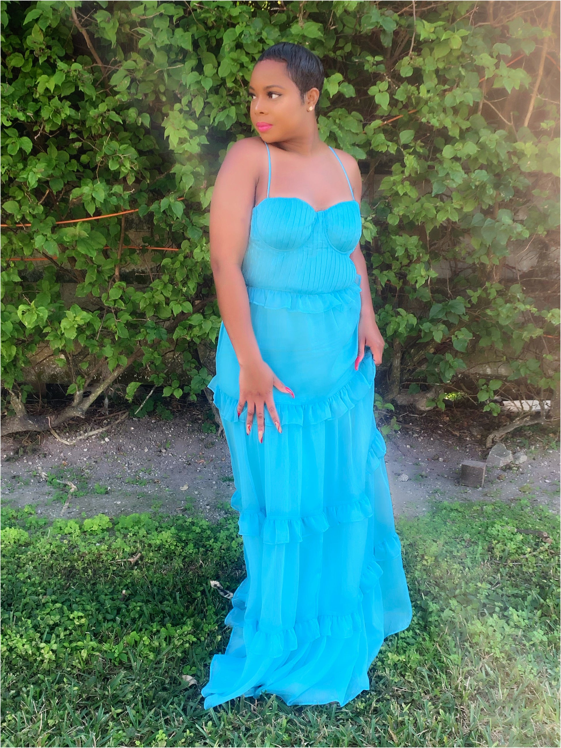 Blue Maxi Dress