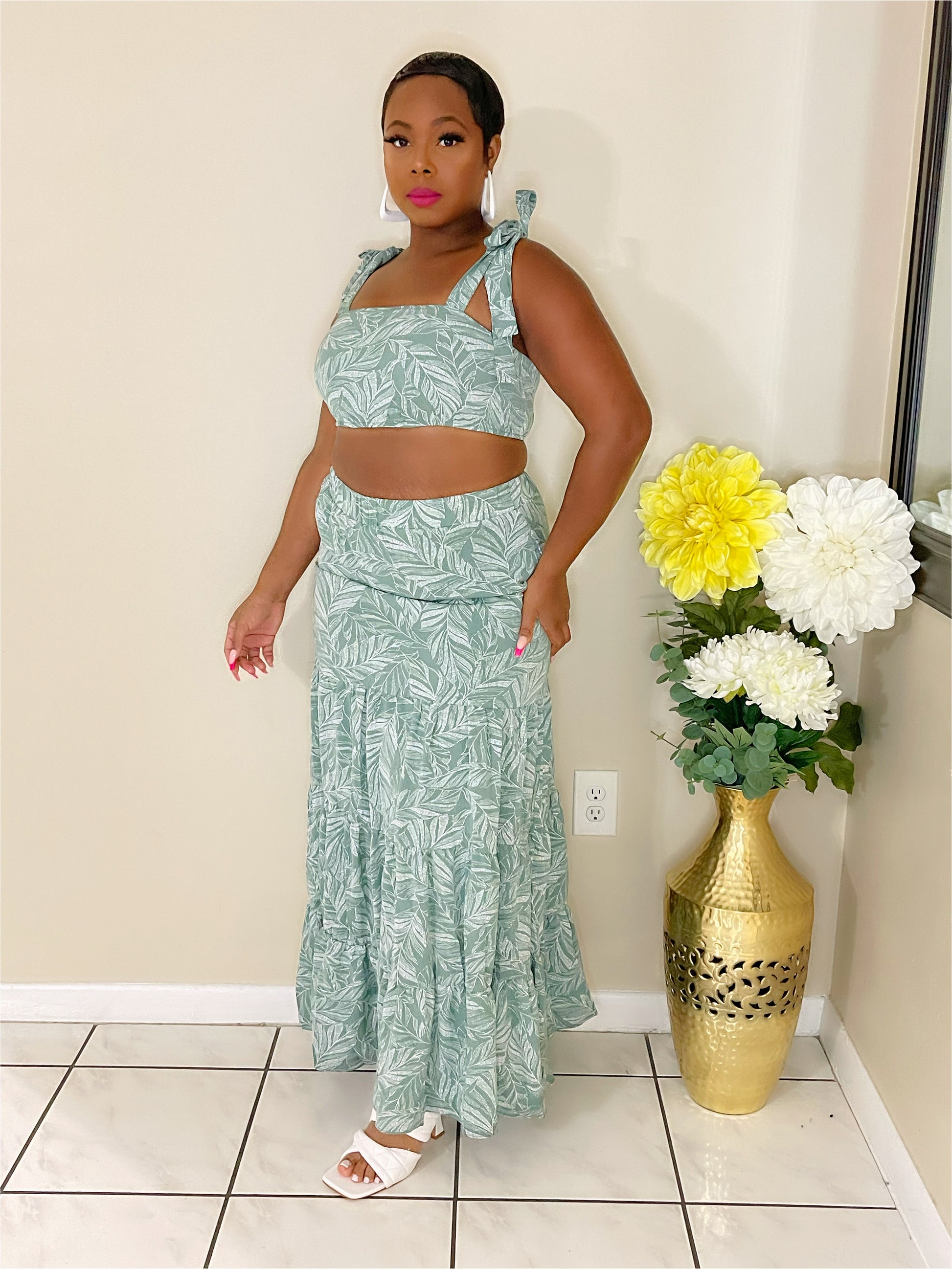 Trendy Skirt Set