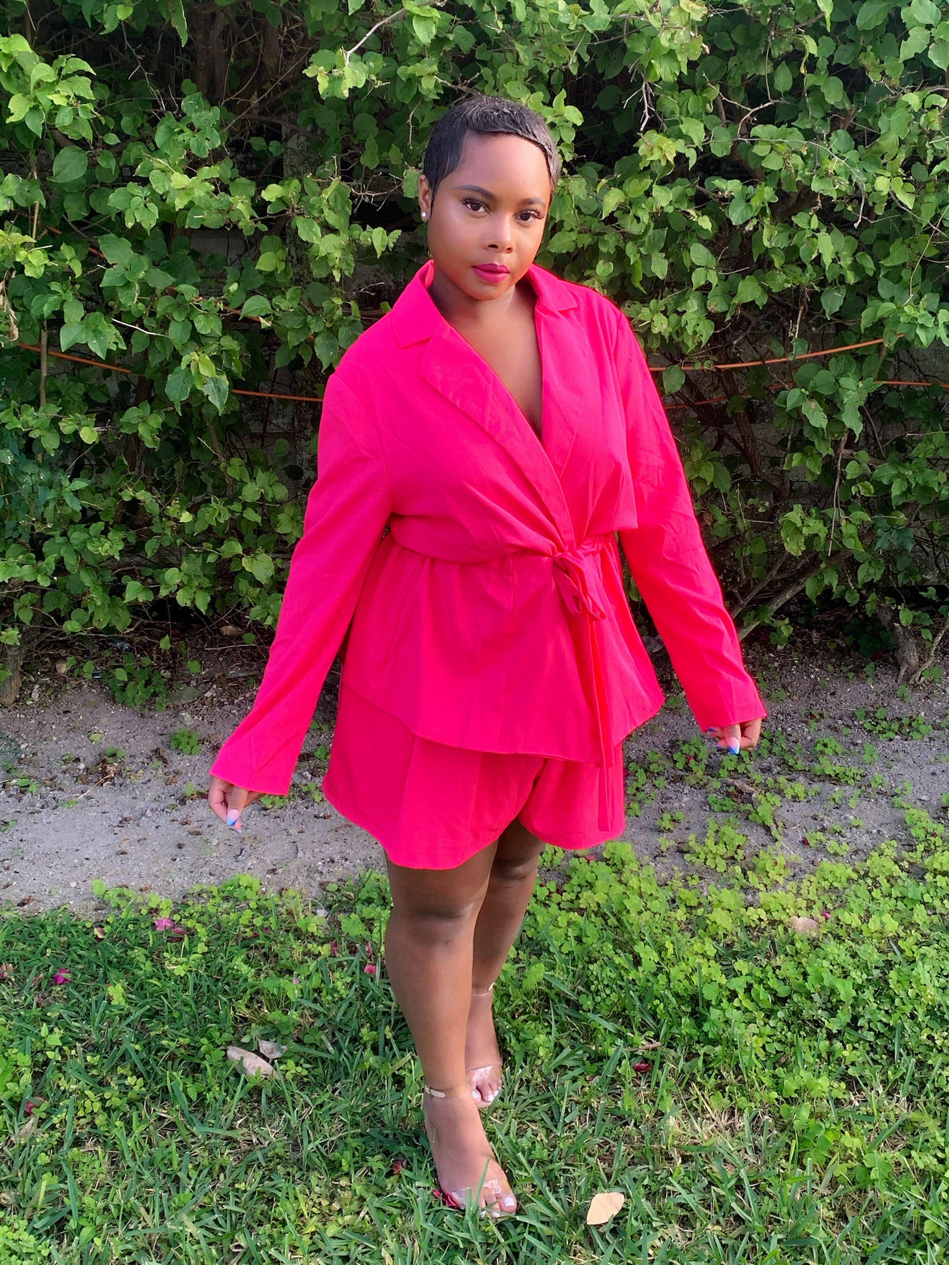 Blazer Short Set