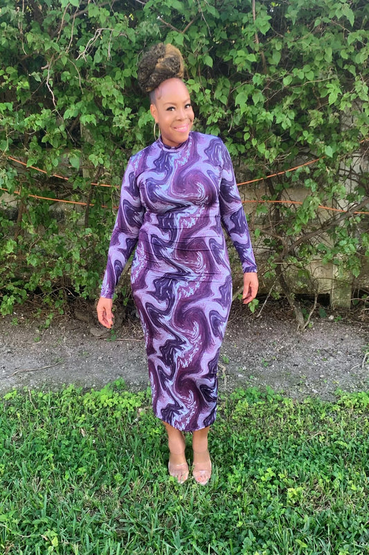 Starry Night Midi Dress