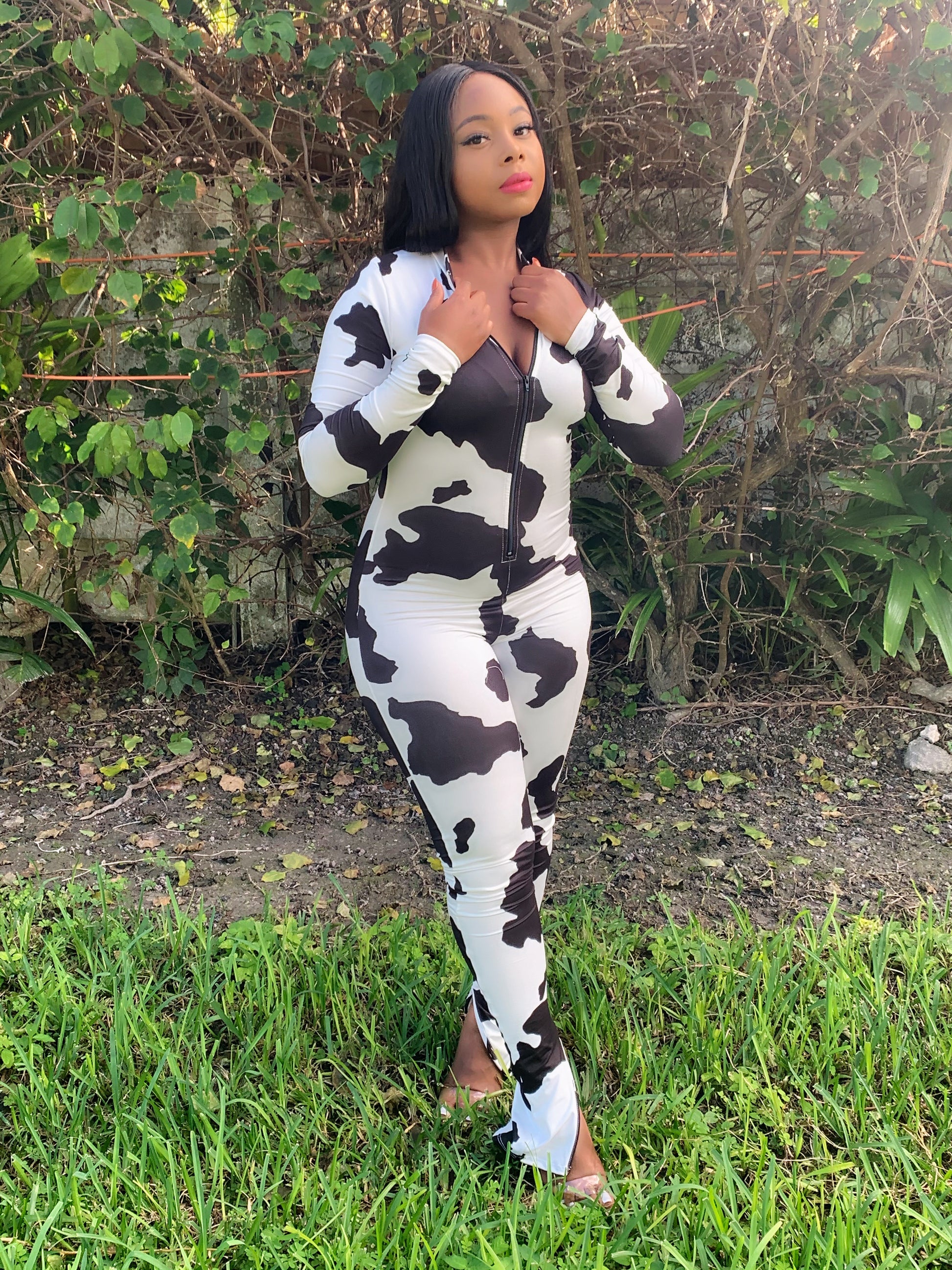 Black N White Jumpsuit