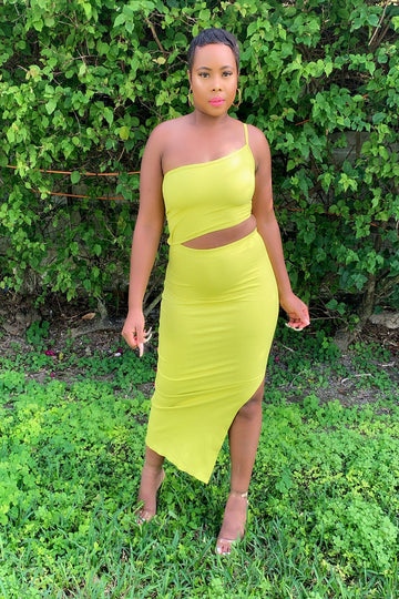 Limearita Midi Dress